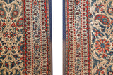 Antique Chintz Door Curtain Textile 8'8" x 4'1"