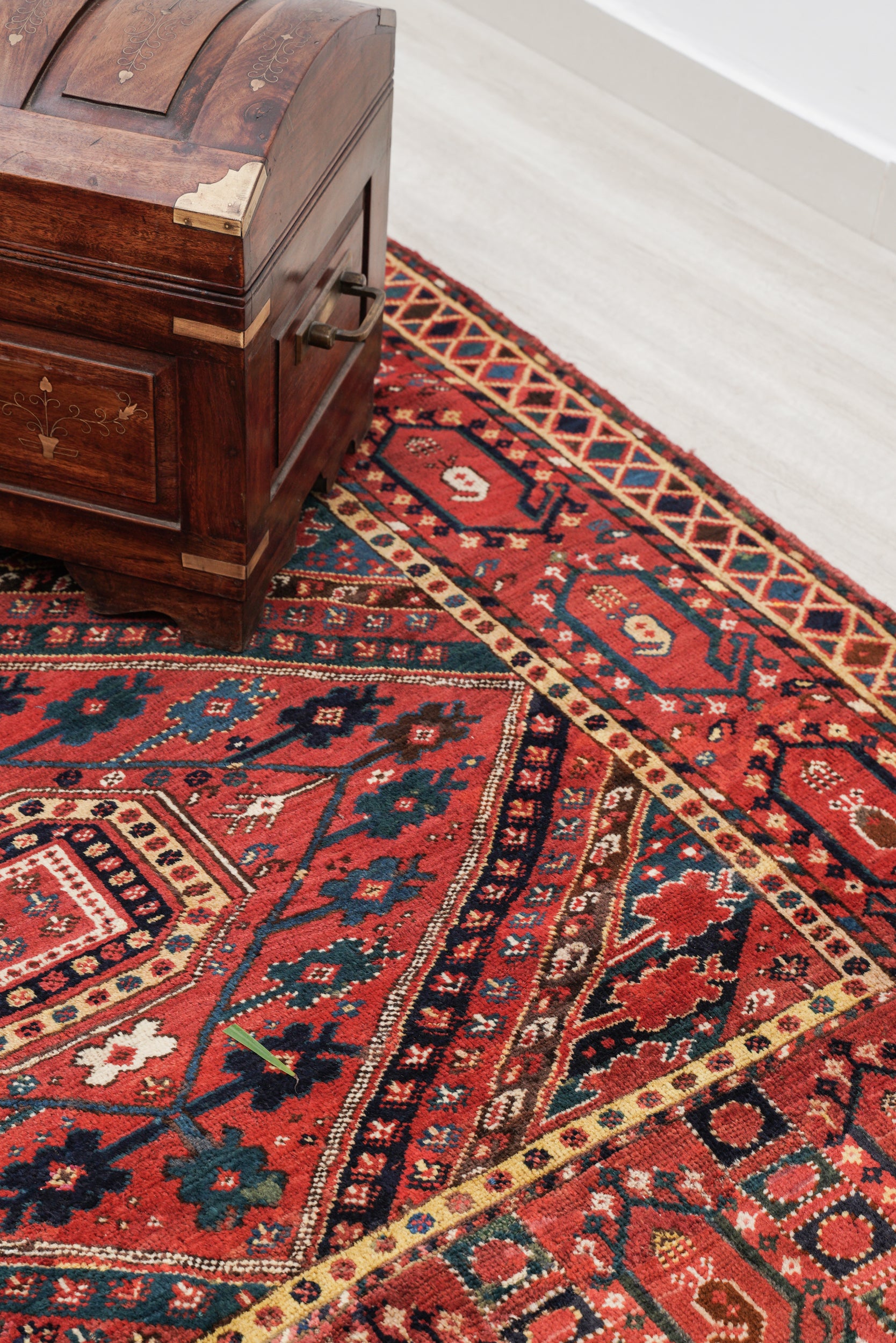 Antique Turkmen Beshir Rug 10'2" x 5'2"