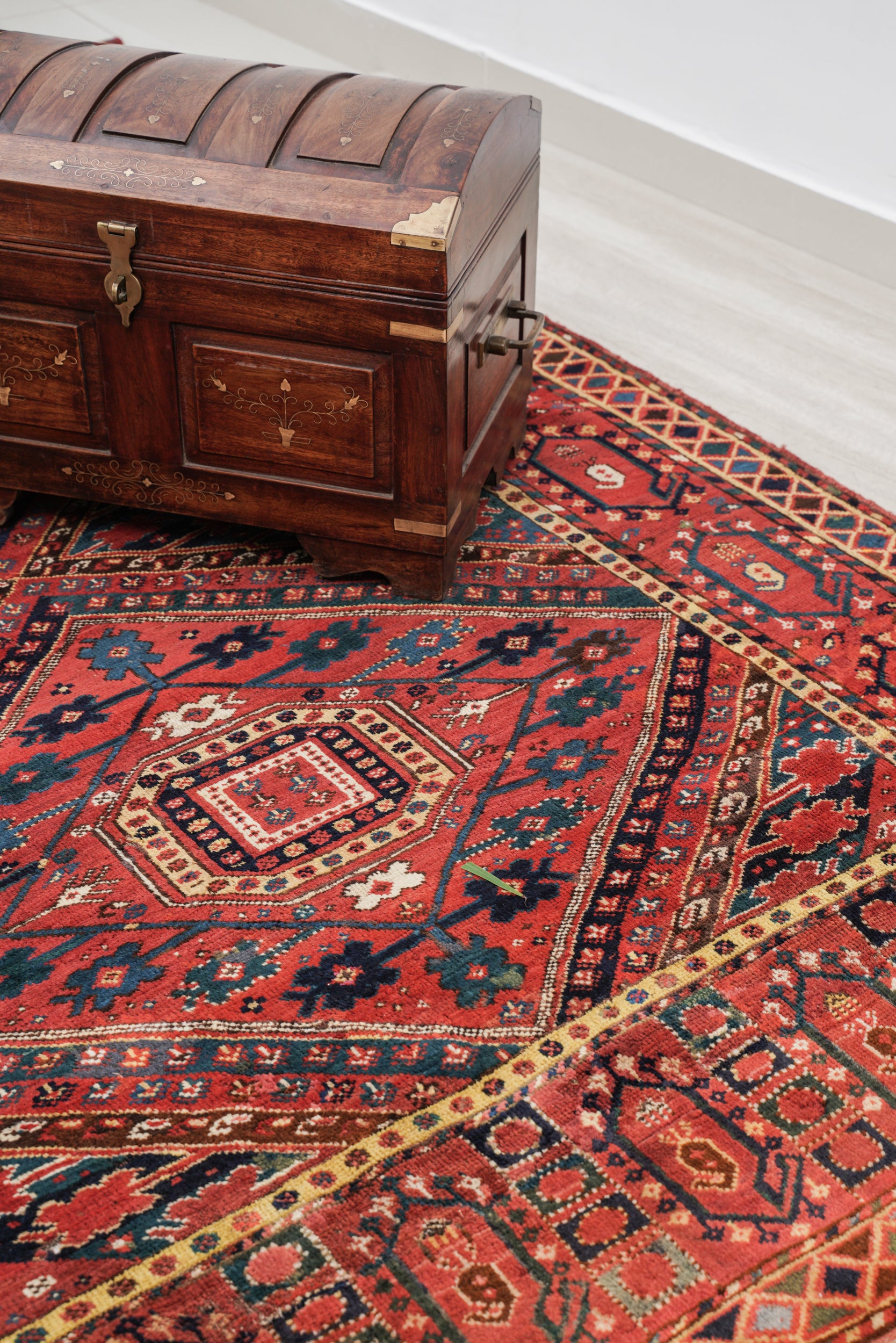 Antique Turkoman Bashir Rug 10'2" x 5'2"