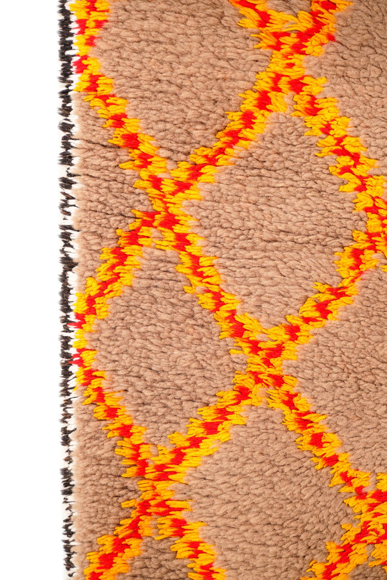 Vintage Moroccan Berber Rug 4'9" x 2'2"