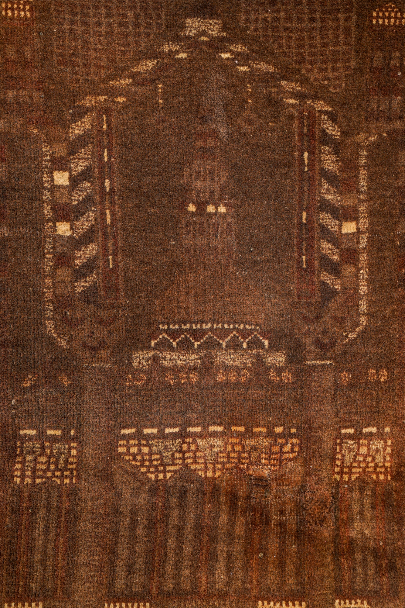 Vintage Baloch Rug 3'8" 2'8"