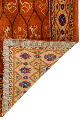 Antique Spanish Rug 6'2" x 2'10"