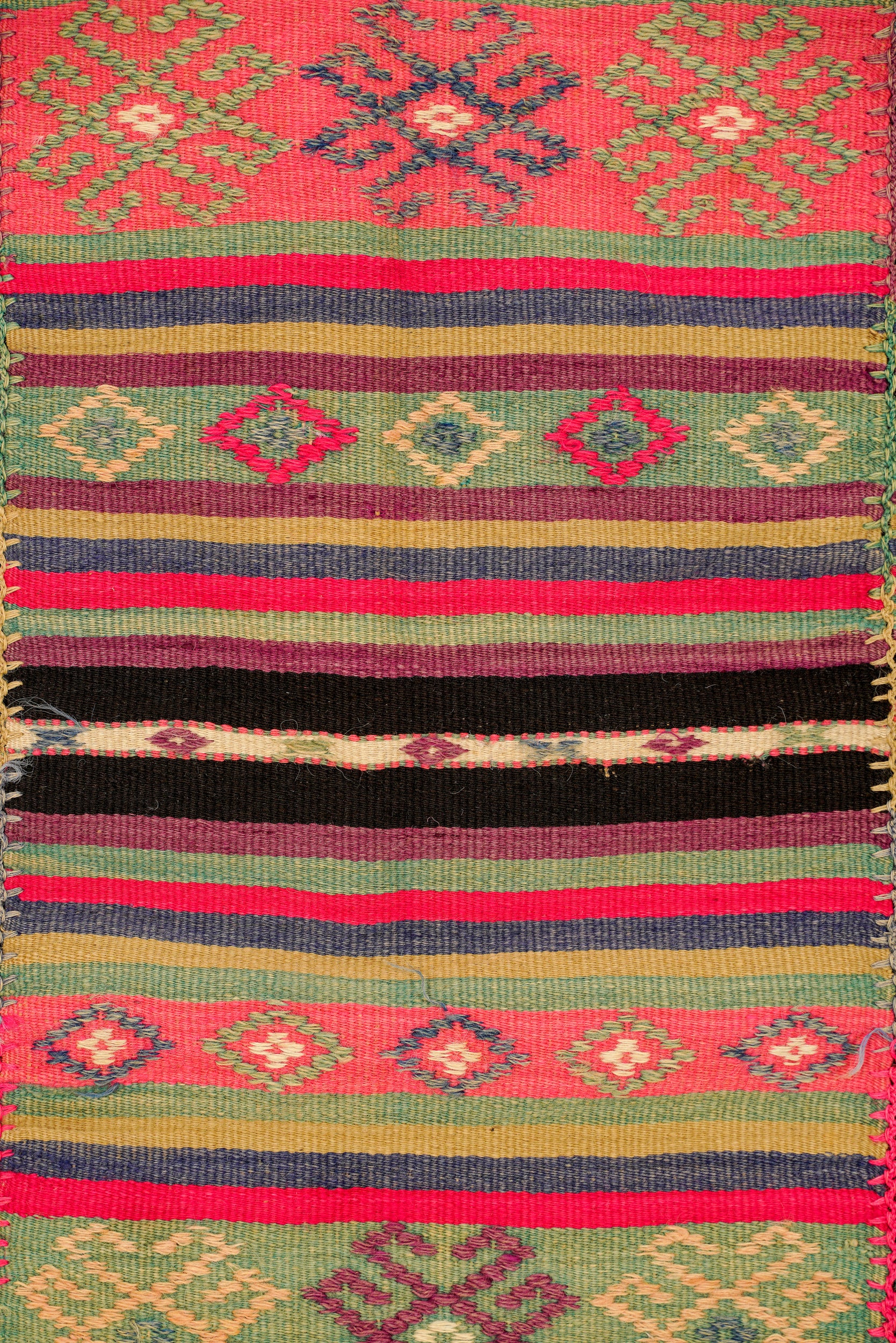 Vintage Turkish Tribal Kilim 7'6" x 4'6"