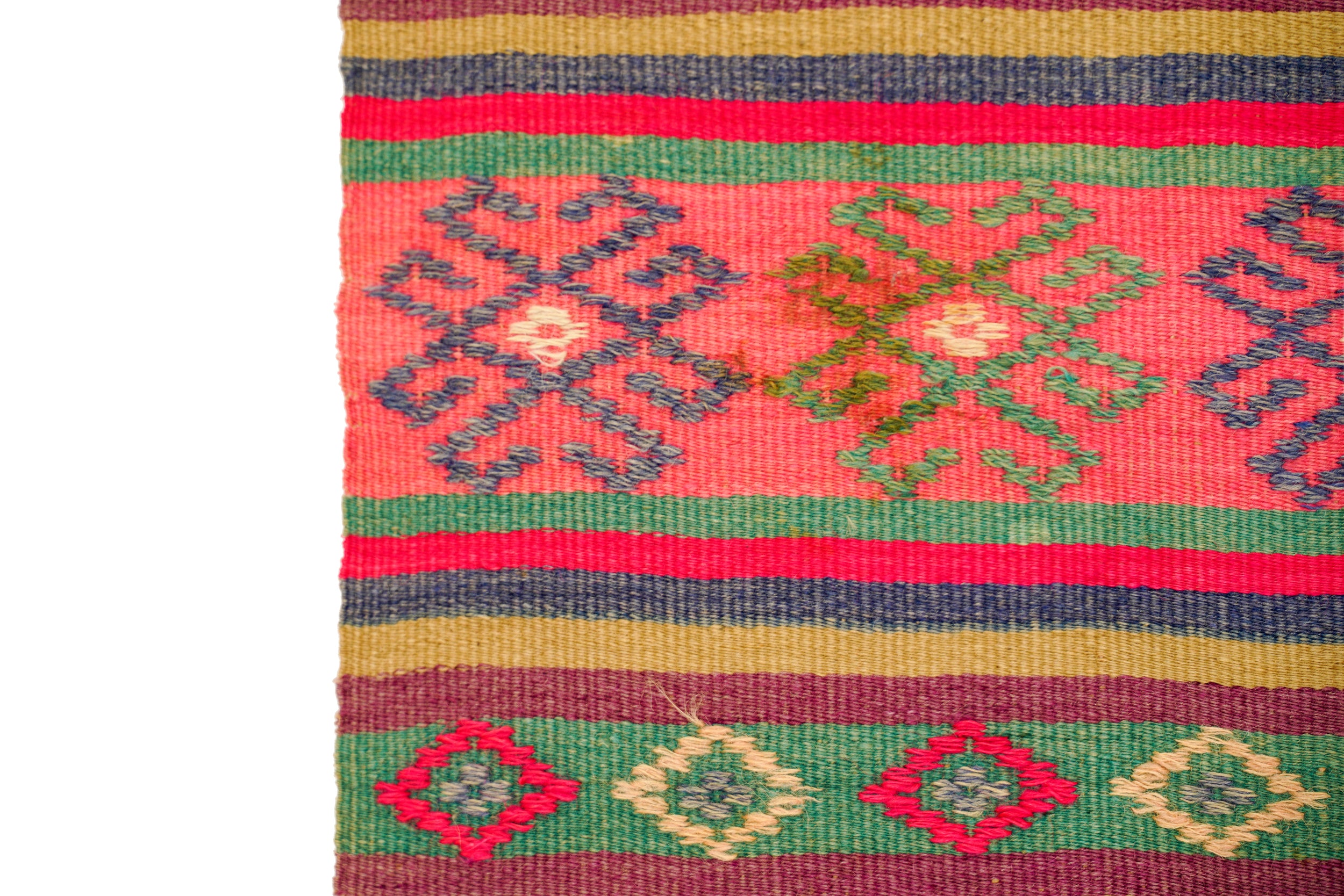 Vintage Turkish Tribal Kilim 7'6" x 4'6"