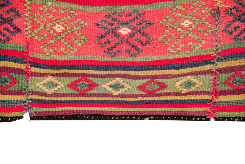 Vintage Turkish Tribal Kilim 7'6" x 4'6"