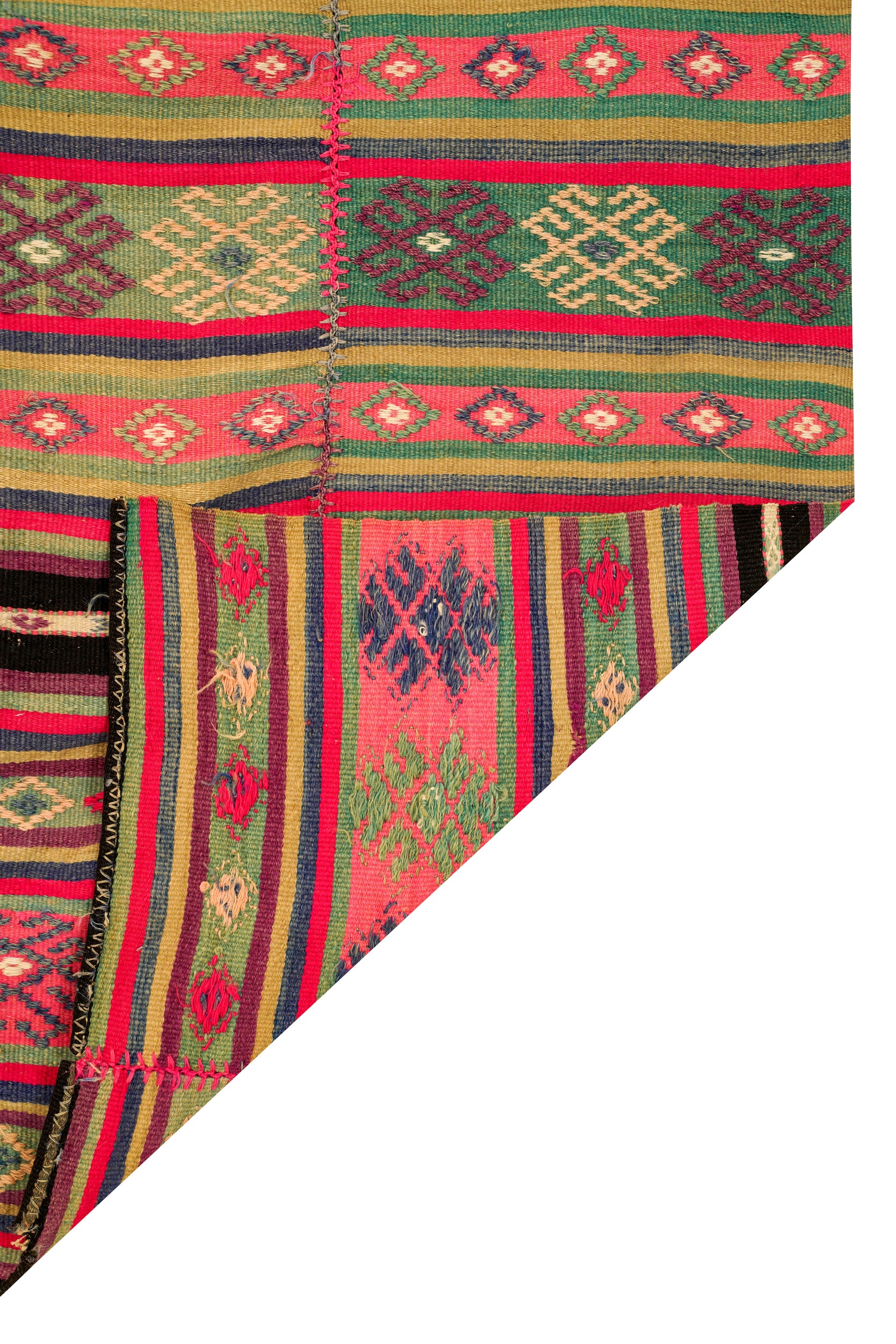 Vintage Turkish Tribal Kilim 7'6" x 4'6"