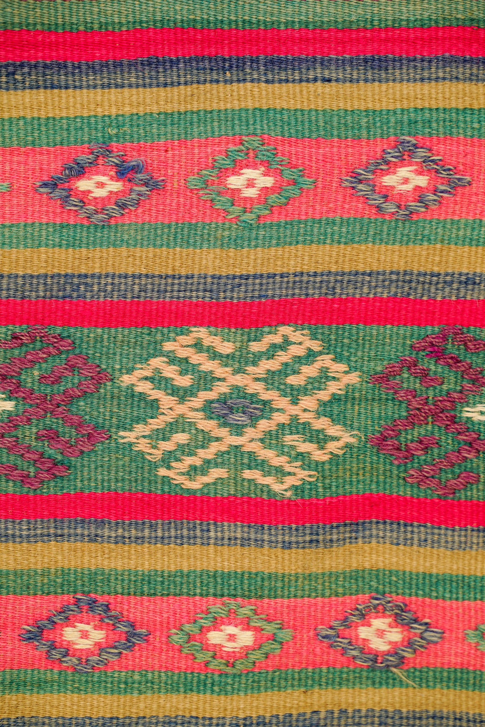 Vintage Turkish Tribal Kilim 7'6" x 4'6"