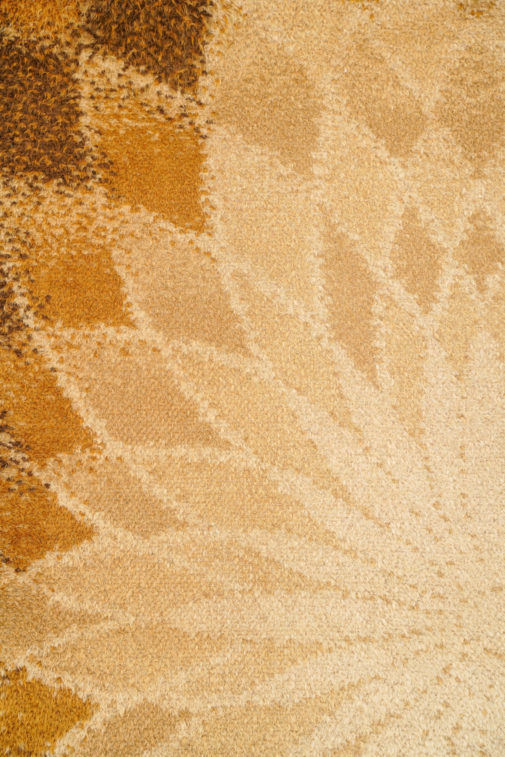 Vintage Scandinavian Rya Rug 5'10" x 4'