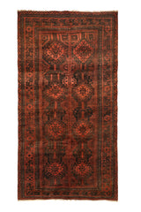 Antique Baloch Rug 11'9" x 6'8"