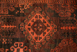 Antique Baloch Rug 11'9" x 6'8"