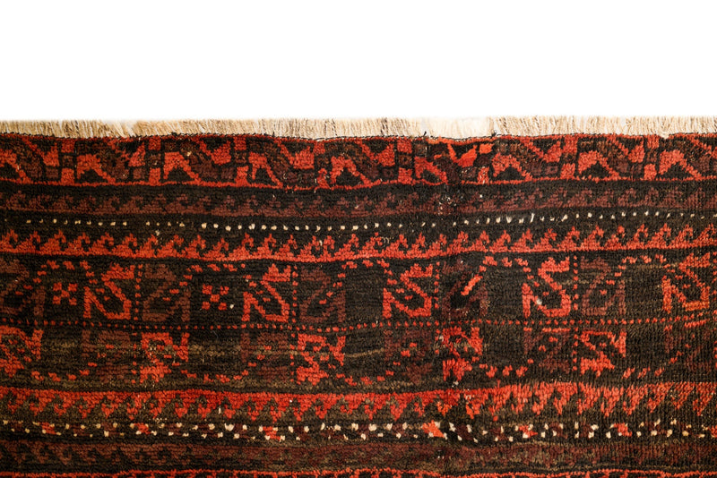 Antique Baloch Rug 11'9" x 6'8"