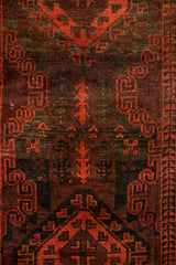 Antique Baloch Rug 11'9" x 6'8"