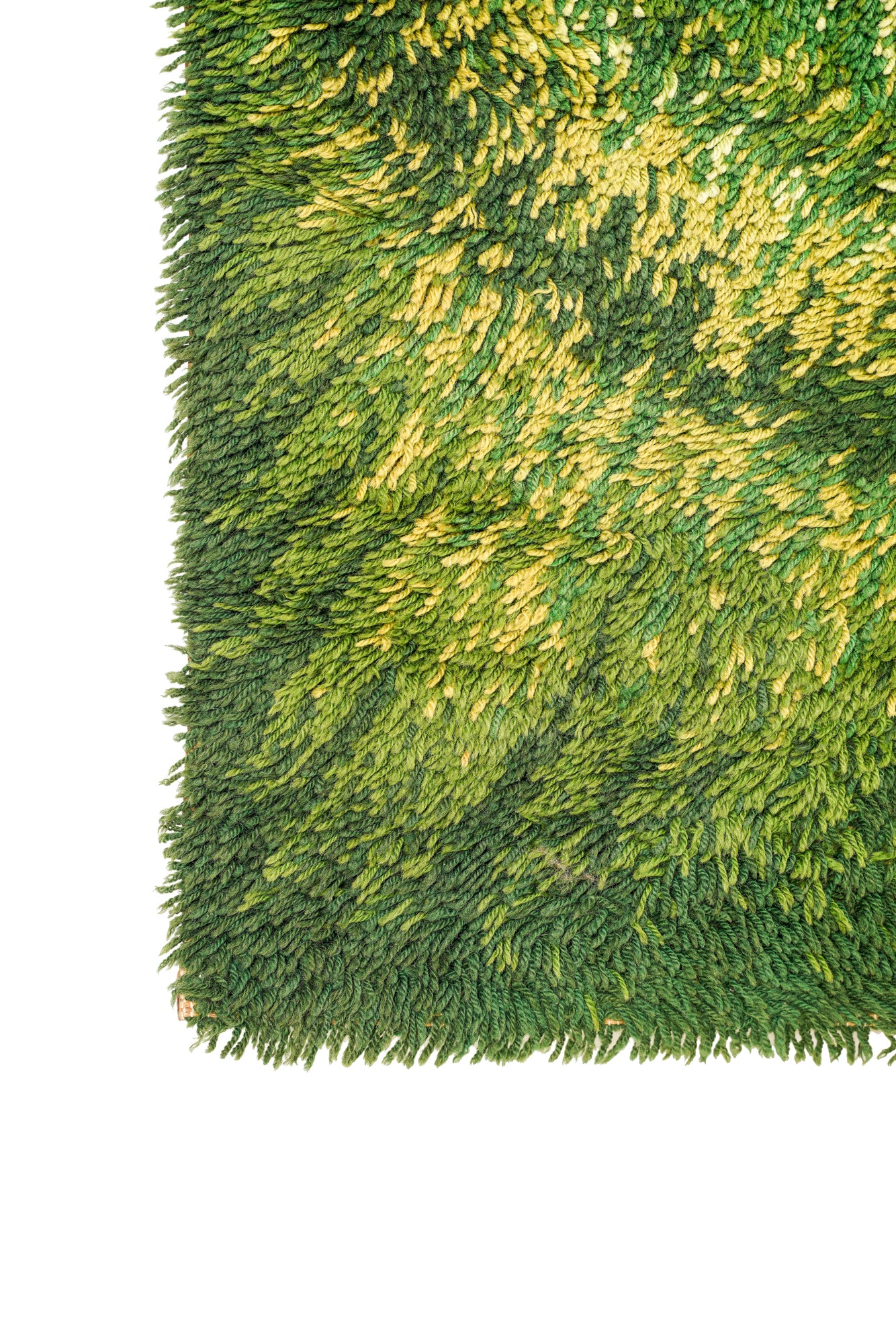 Vintage Scandinavian Rya Rug 4'8" x 3'