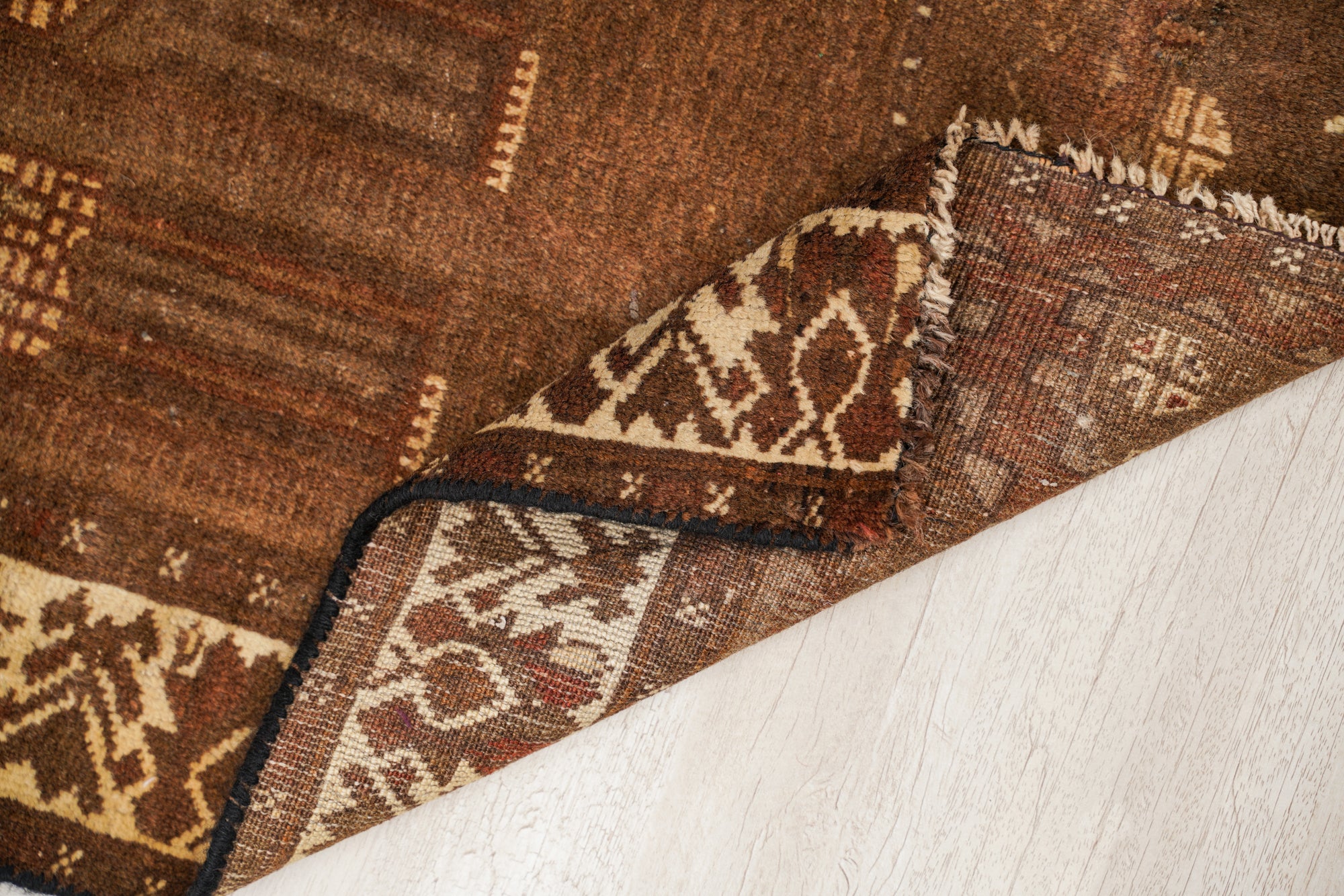 Vintage Baloch Rug 3'8" 2'8"