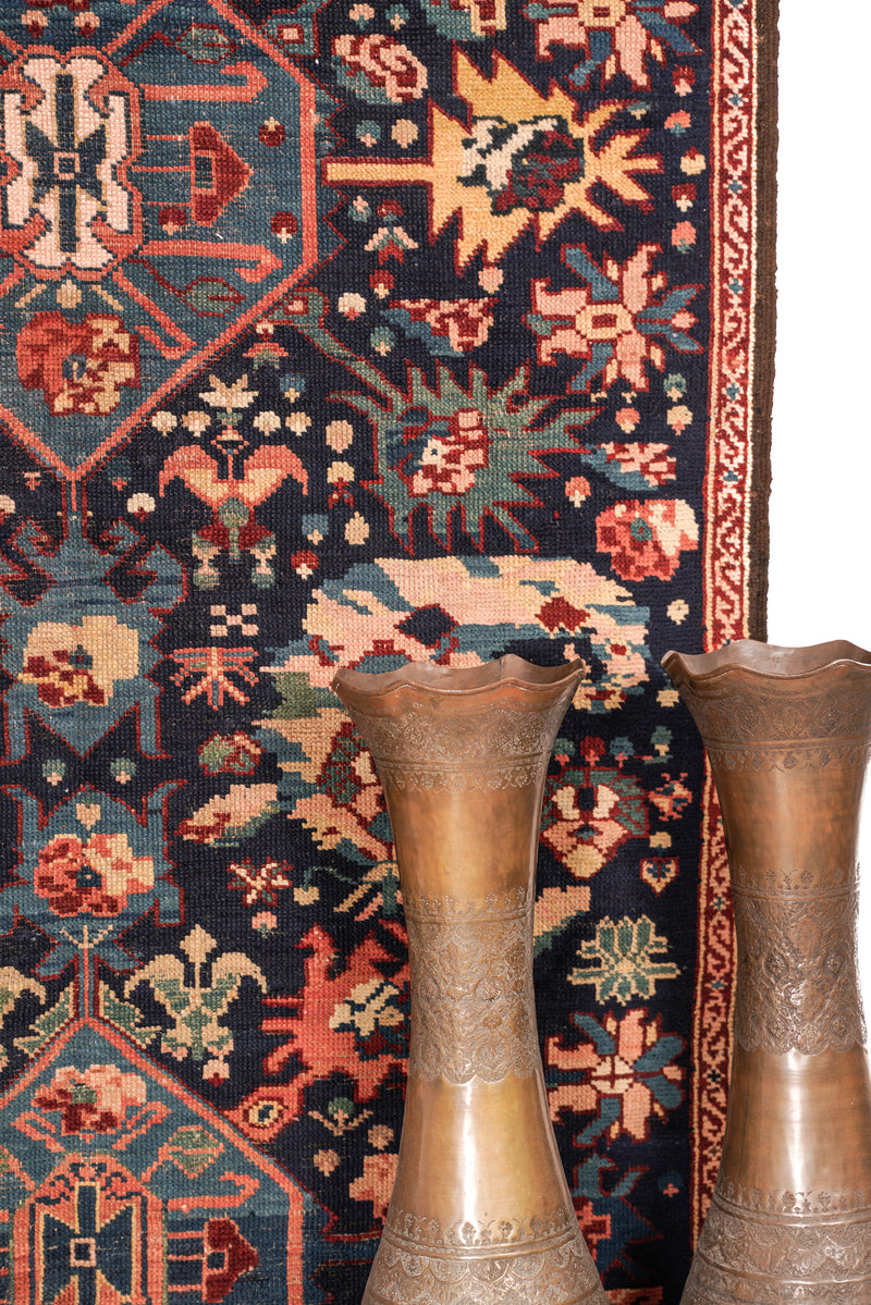 Antique Caucasian Karabagh Hallway Rug 8' x 3'4"