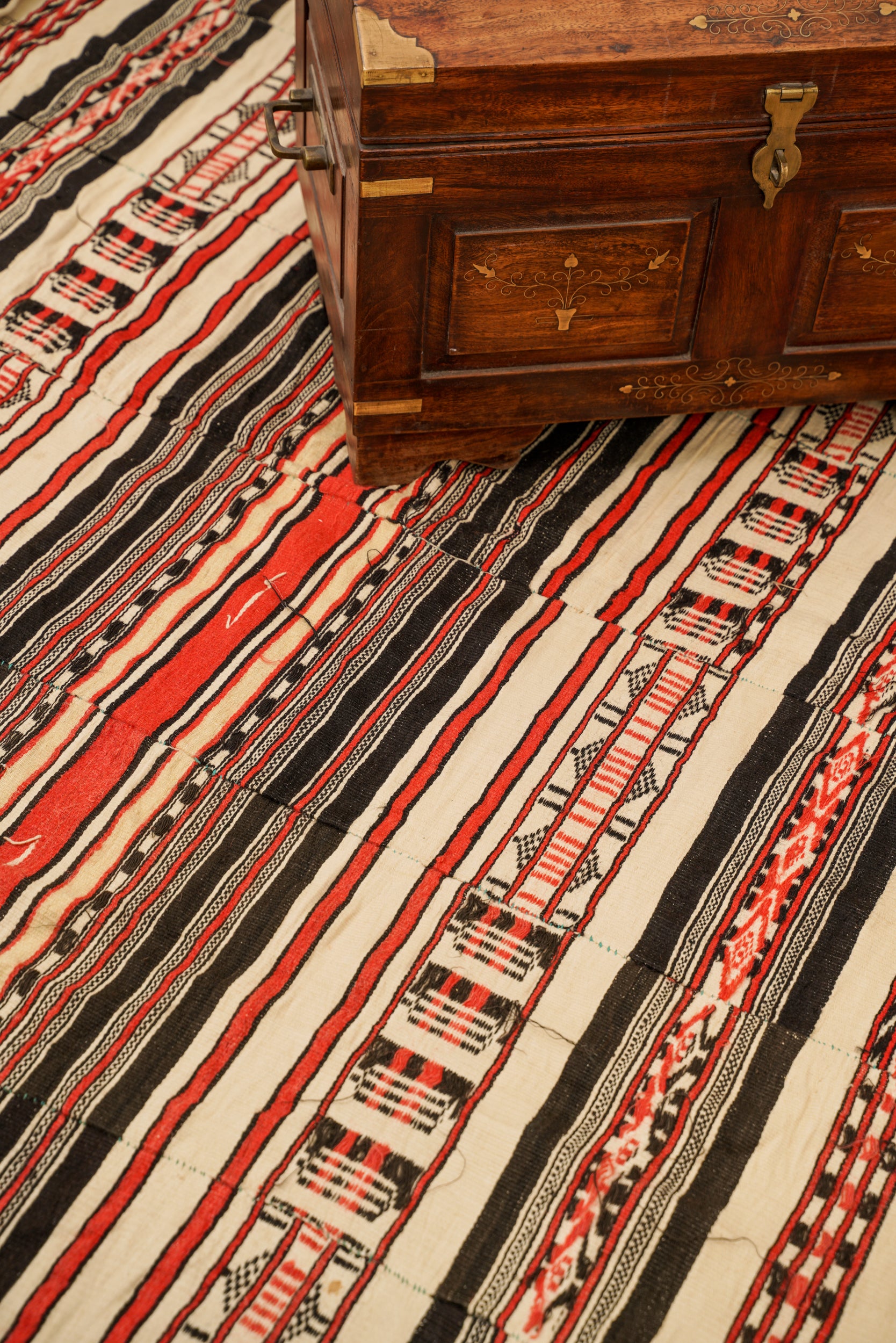 Antique African Fulani Dori Textile 9'10" x 5'4"