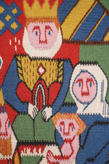 Vintage Norwegian Tapestry 2'7" x 1'9"
