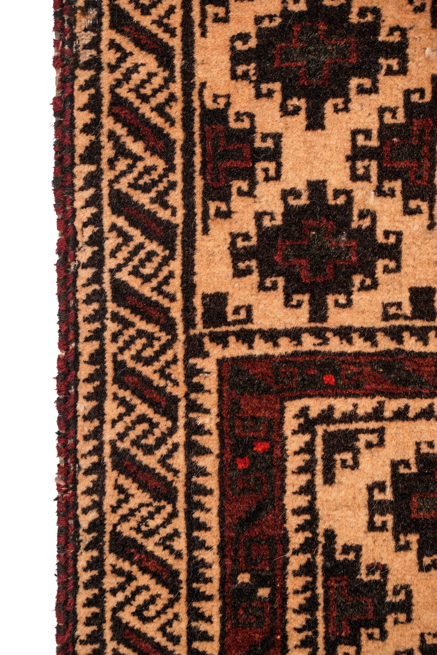 Vintage Baloch Prayer Rug 4'3" x 2'10"