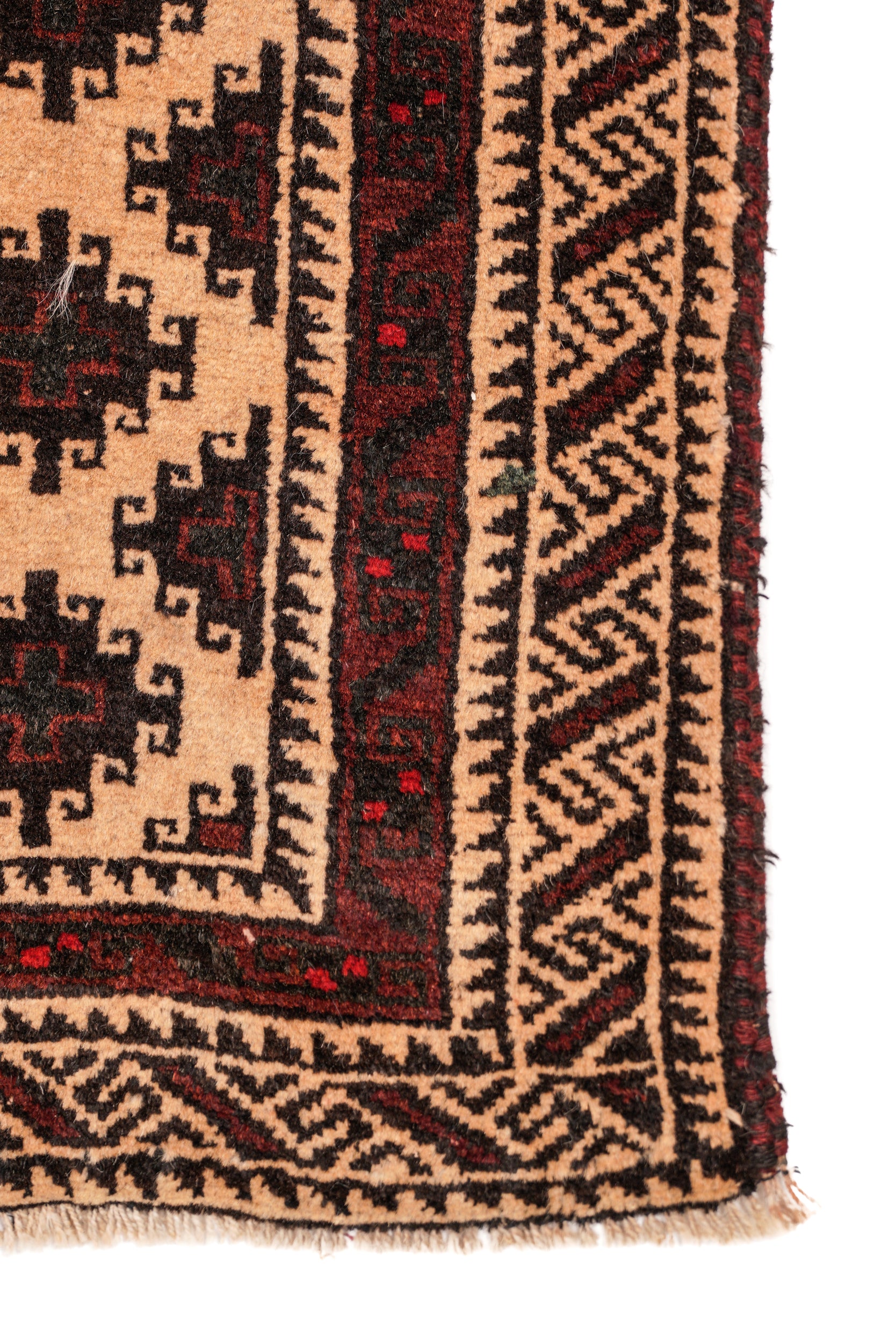 Vintage Baloch Prayer Rug 4'3" x 2'10"