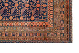 Antique Samarkand Khotan Rug 13' x 6'6"