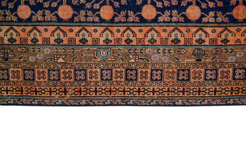 Antique Samarkand Khotan Rug 13' x 6'6"