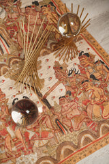 Vintage Balinese Painting Textile 5'9" x 2'5"