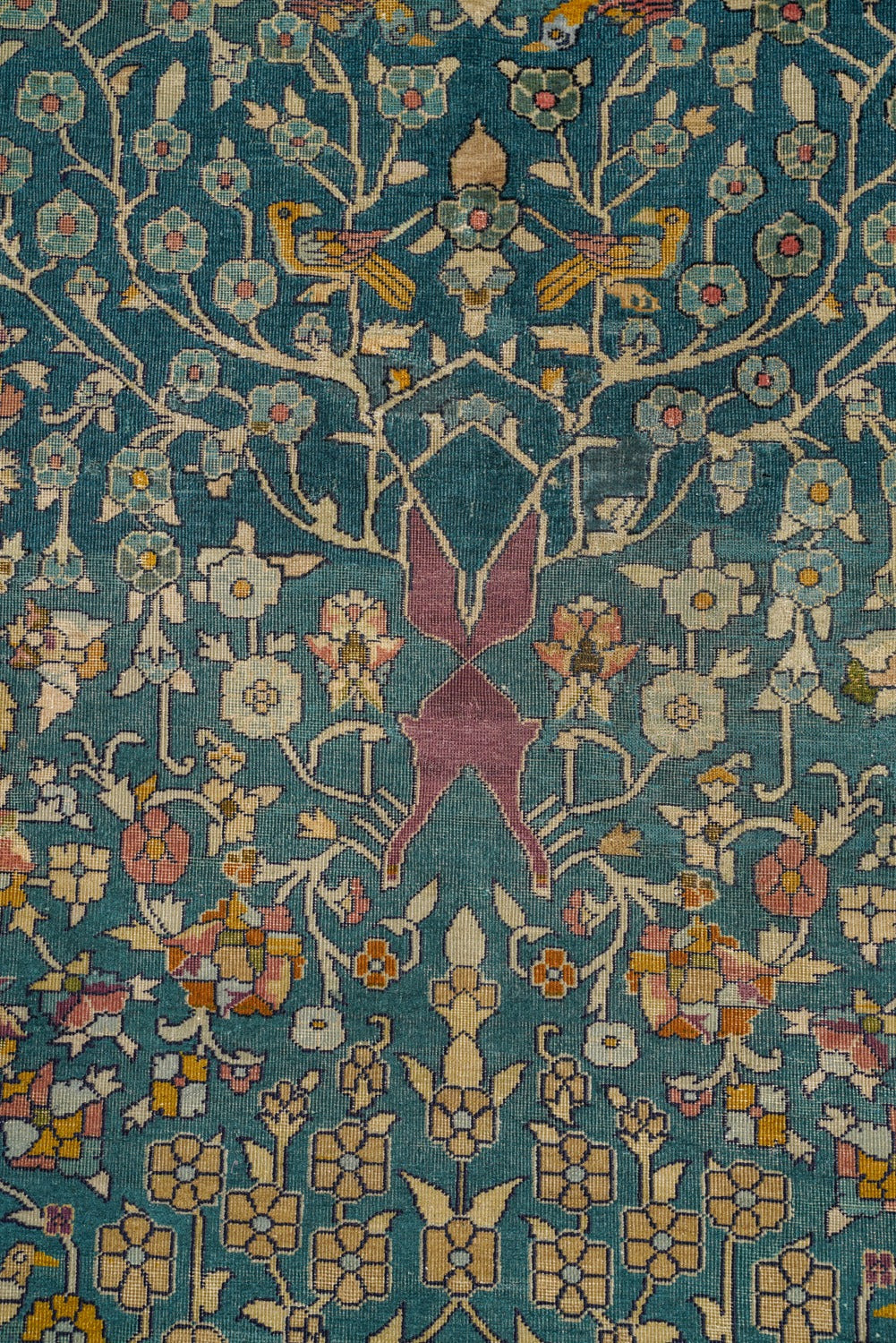 Antique Indian Agra Rug 19'6" x 12'1"