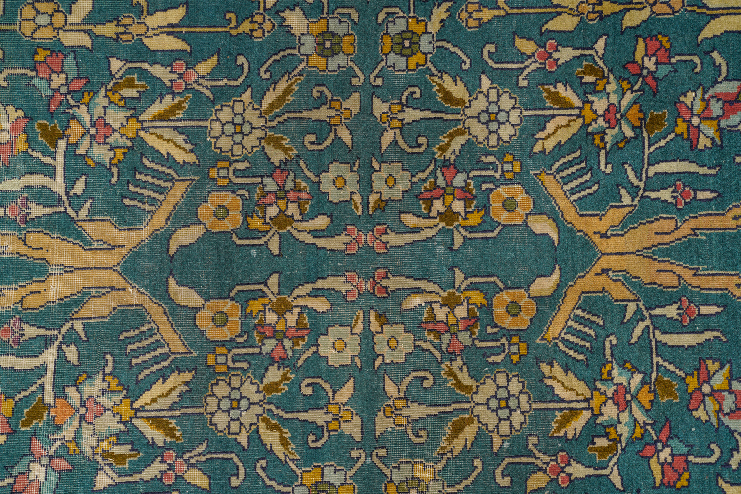 Antique Indian Agra Rug 19'6" x 12'1"