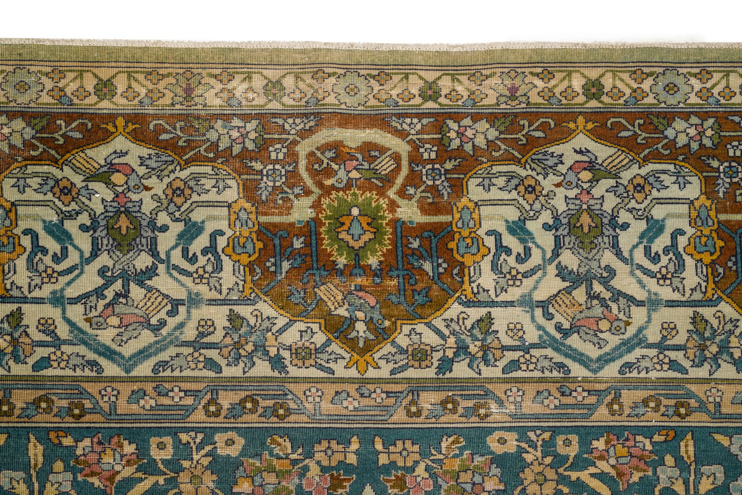 Antique Indian Agra Rug 19'6" x 12'1"