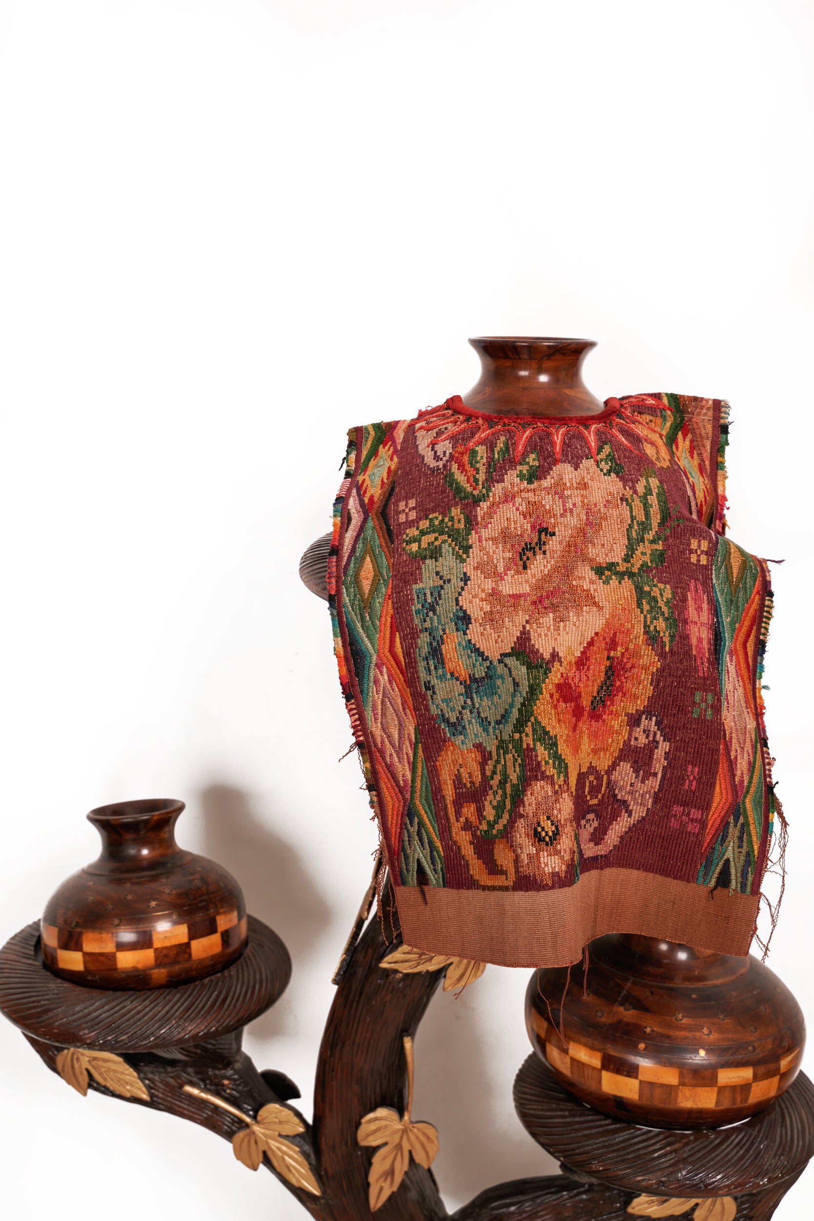 Vintage Guatemalan Huipil Textile 3' x 1'1"