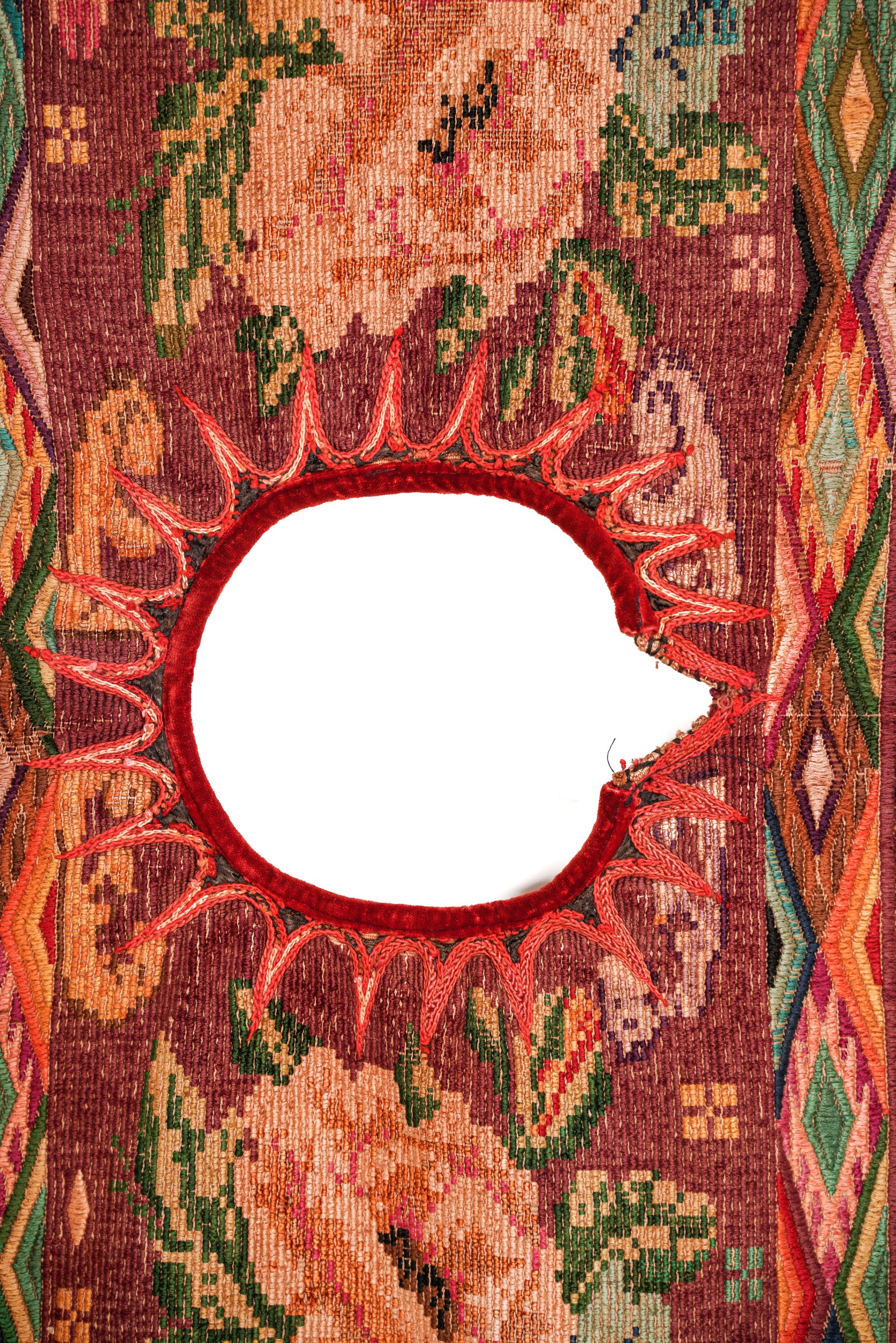 Vintage Guatemalan Huipil Textile 3' x 1'1"