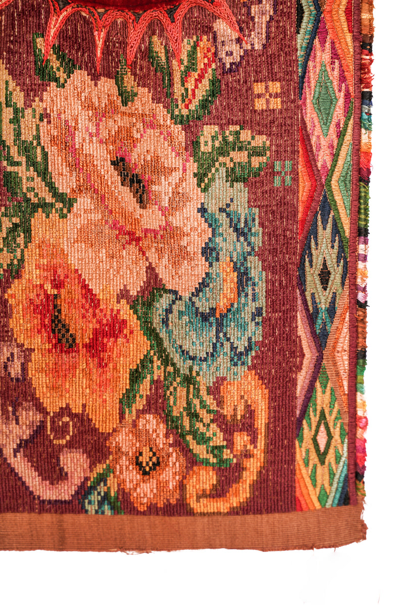 Vintage Guatemalan Huipil Textile 3' x 1'1"