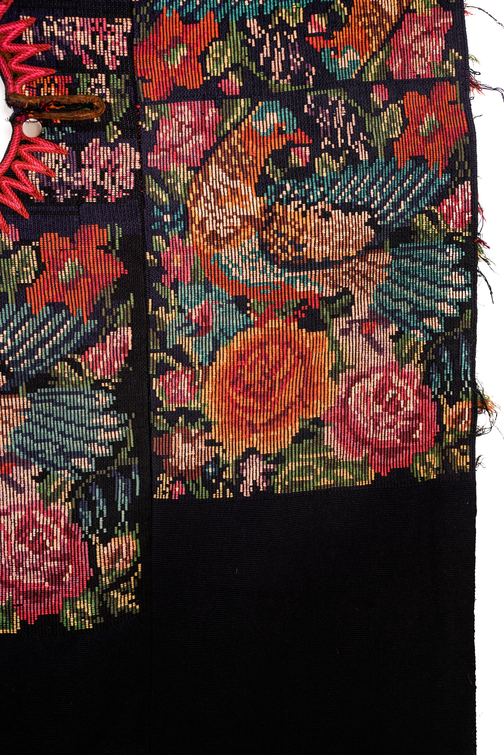 Vintage Guatemalan Huipil Textile 4'3" x 2'8"