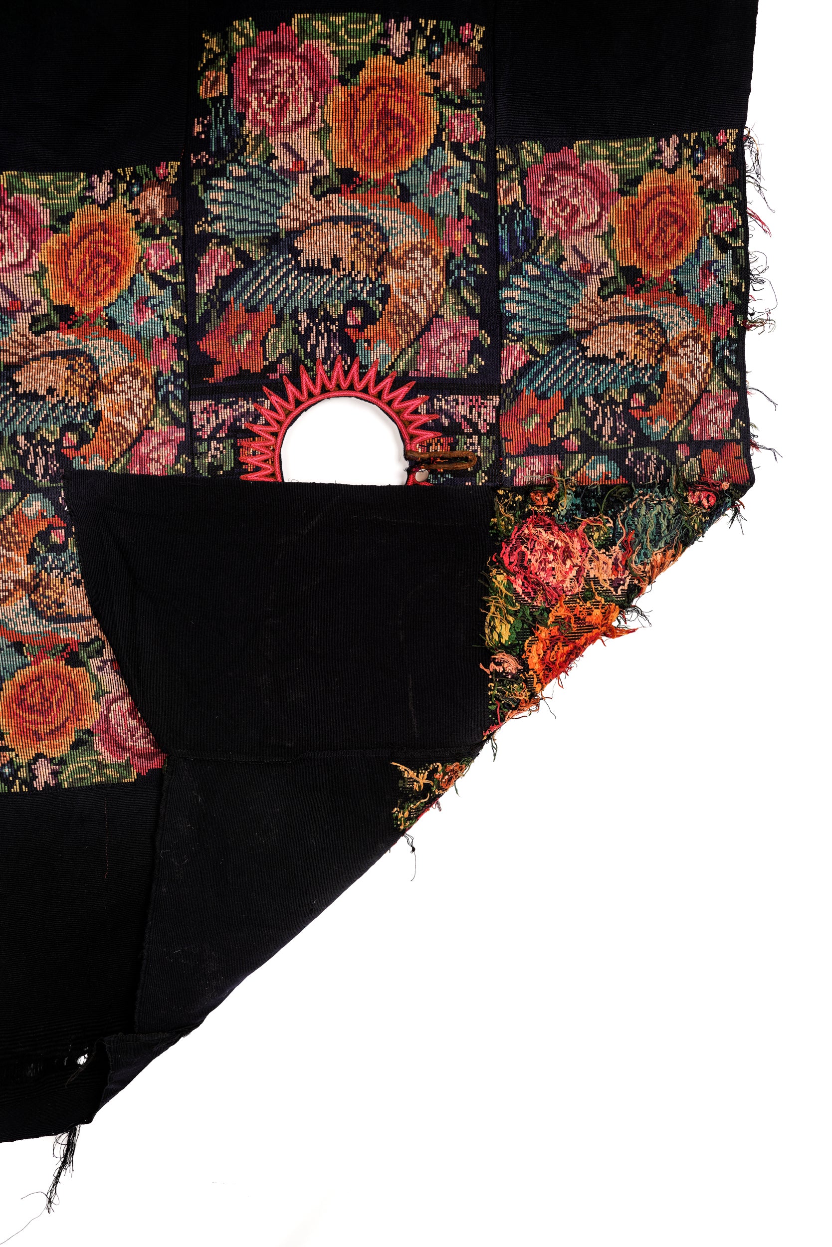 Vintage Guatemalan Huipil Textile 4'3" x 2'8"