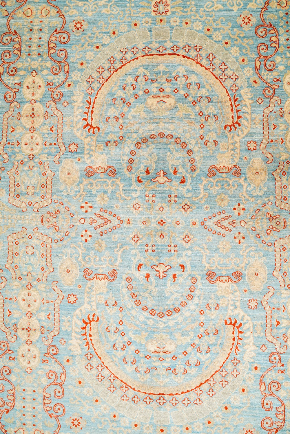Modern Mughal design Rug 12' x 9'