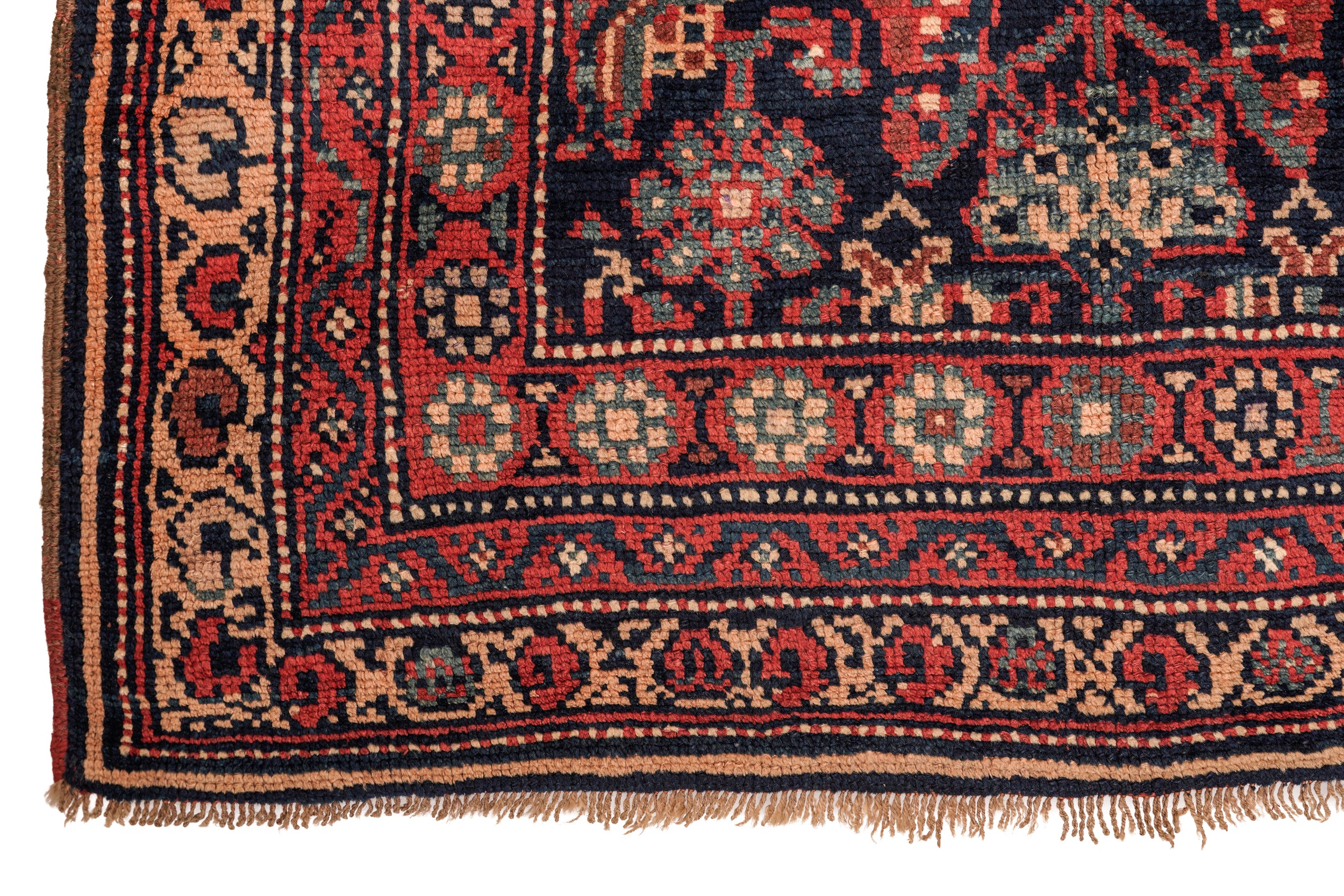 Antique Kurdish Rug 9'1" x 4'