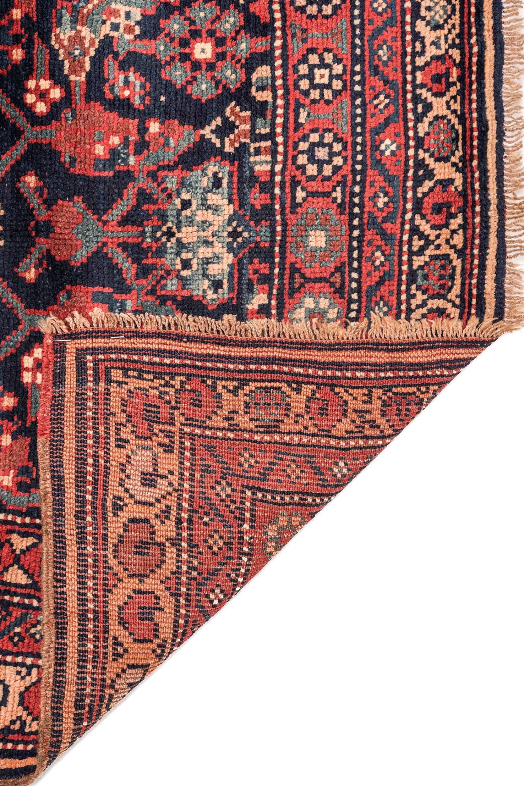 Antique Kurdish Rug 9'1" x 4'
