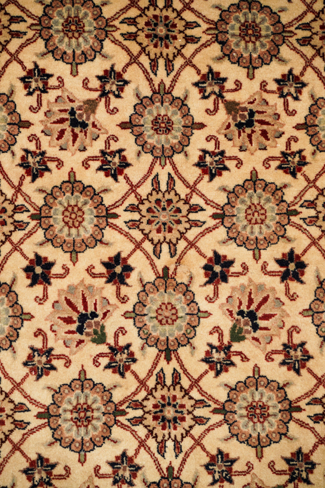 Vintage Lahore Herati Rug 6'3" x 6'