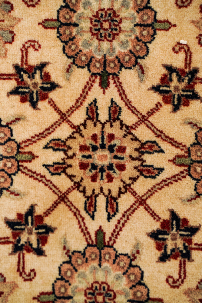 Vintage Lahore Herati Rug 6'3" x 6'