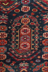 Antique Caucasian Shirvan Hallway Rug 13'6" x 3'4"
