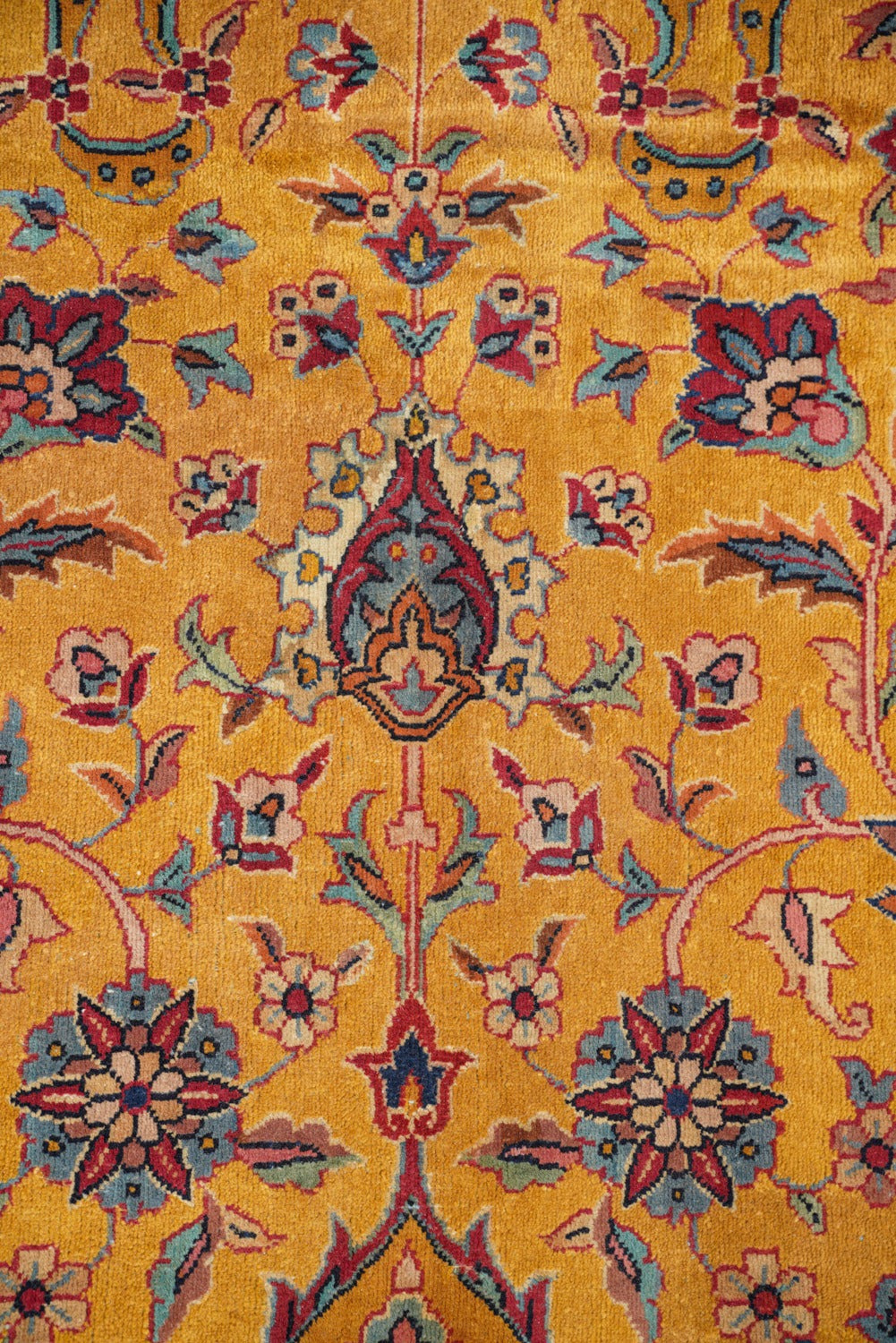 Antique Indian Agra Rug 18'4" x 15'8"